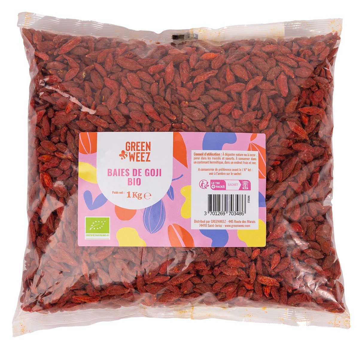 baies séchées bio Goji PhytoZen