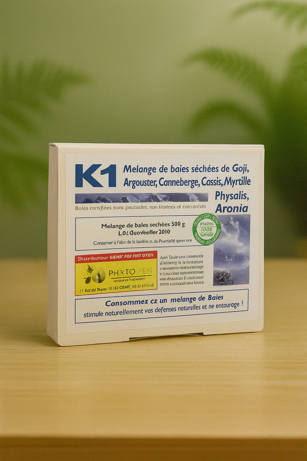 mélange santé PhytoZen K1 détox