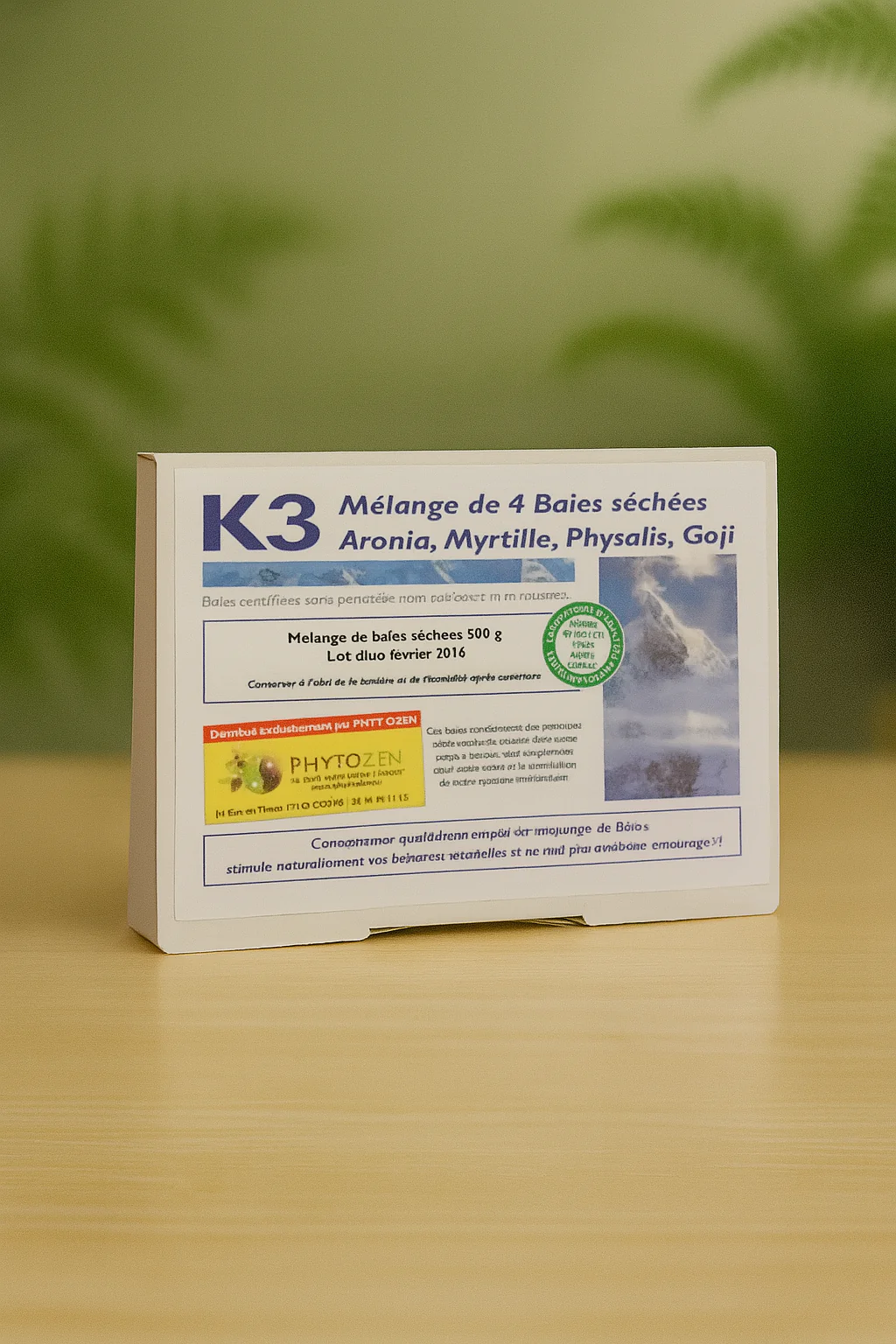 mélange santé PhytoZen K3 concentration