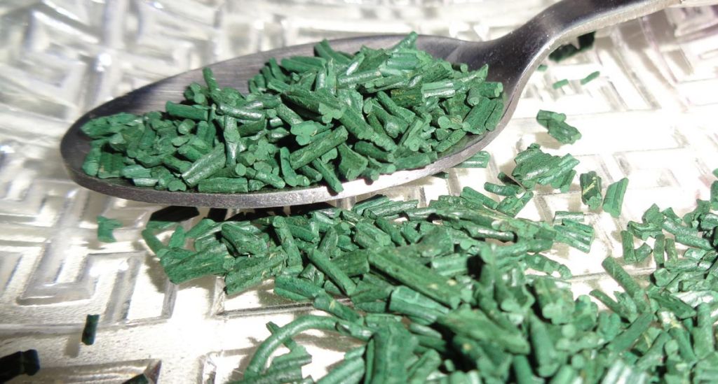 algues bio comestibles Spiruline paillettes